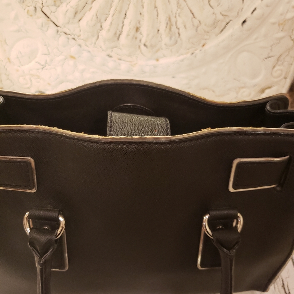 Michael Kors Hamilton Foil Trim Handbag - Picture 8 of 16